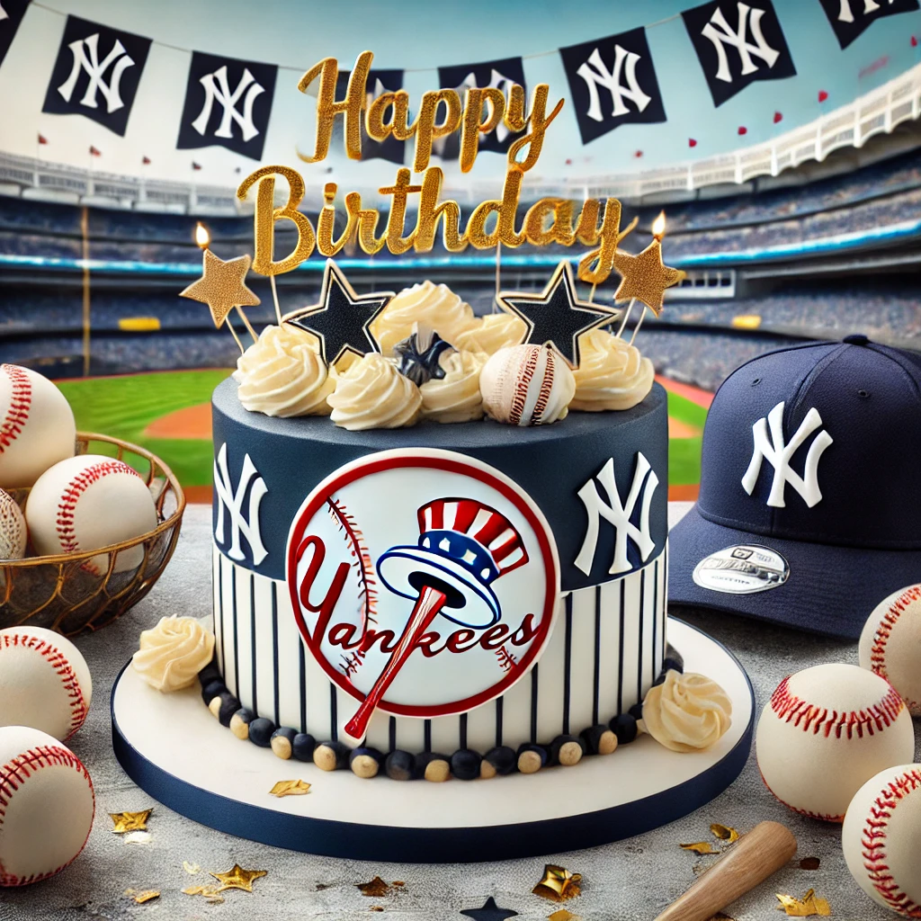 Baseball Happy Birthday Video Message for A New York Yankees Fan