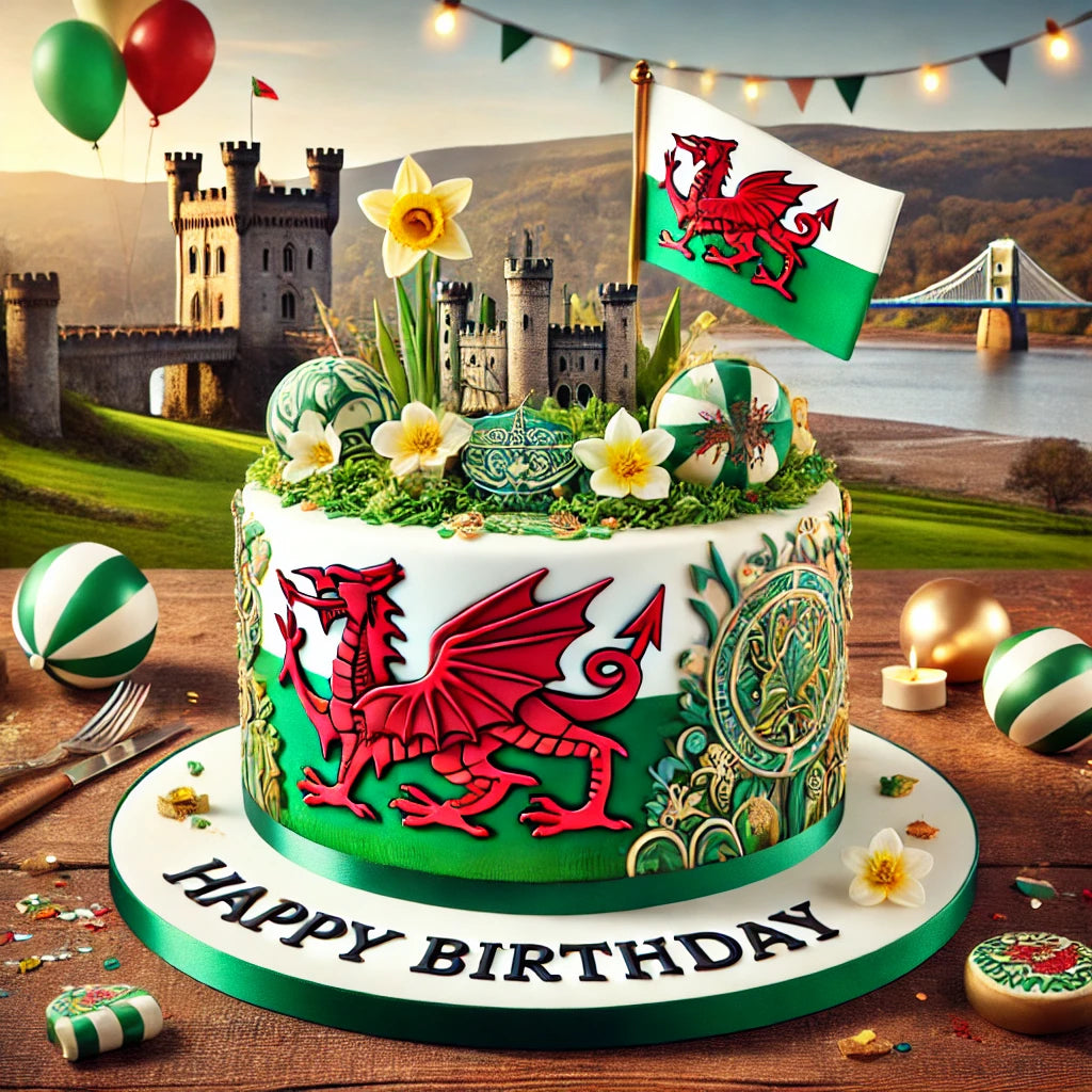 Wales Happy Birthday to a True Welsh Patriot – Digital Video Greeting Card for WhatsApp & Messenger
