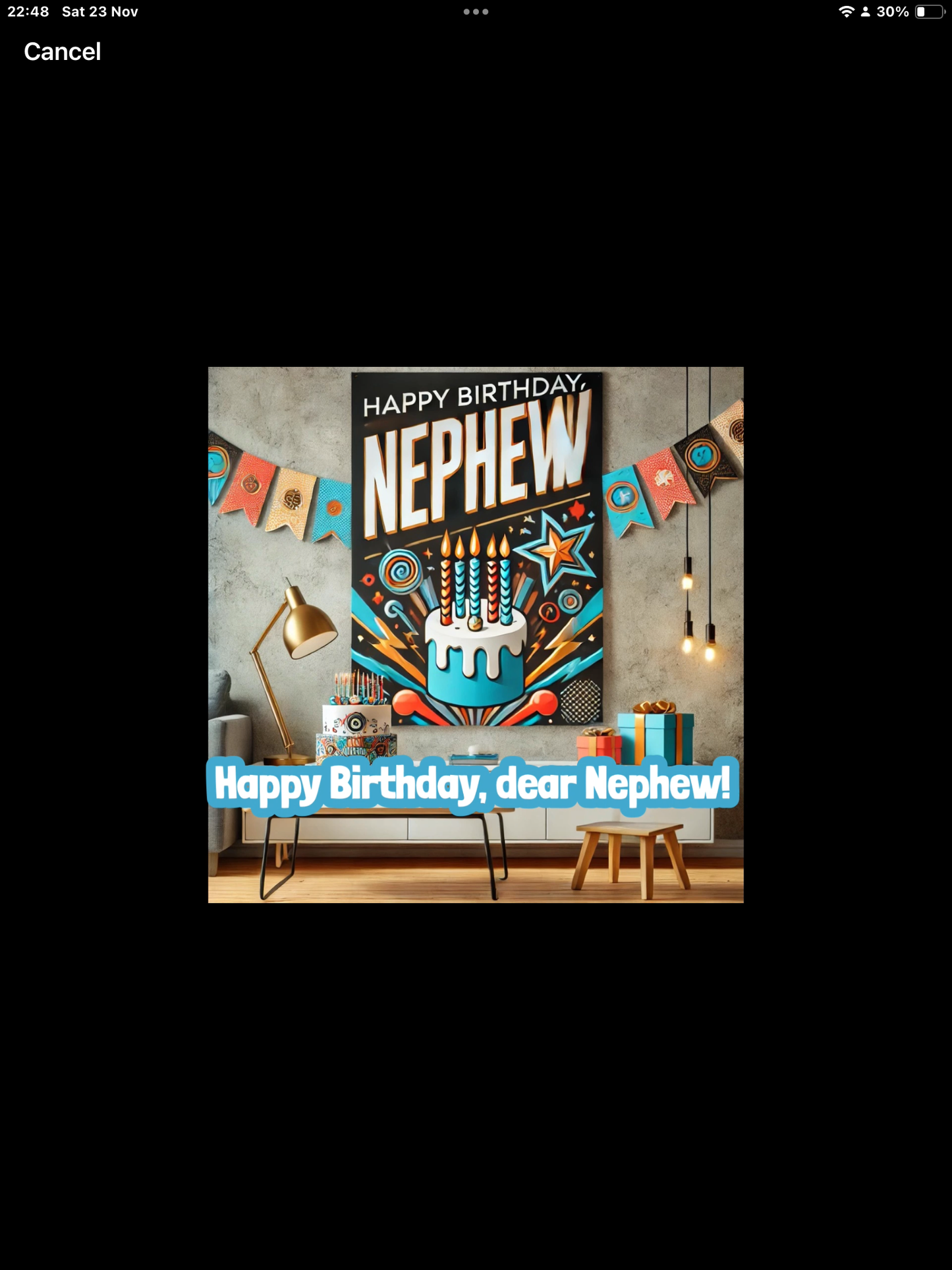 Happy Birthday Nephew