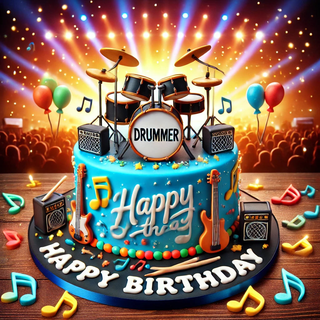 Happy Birthday Drum Fan – Digital Video Greeting Card for WhatsApp & Messenger (Ultimate Drummer Edition)