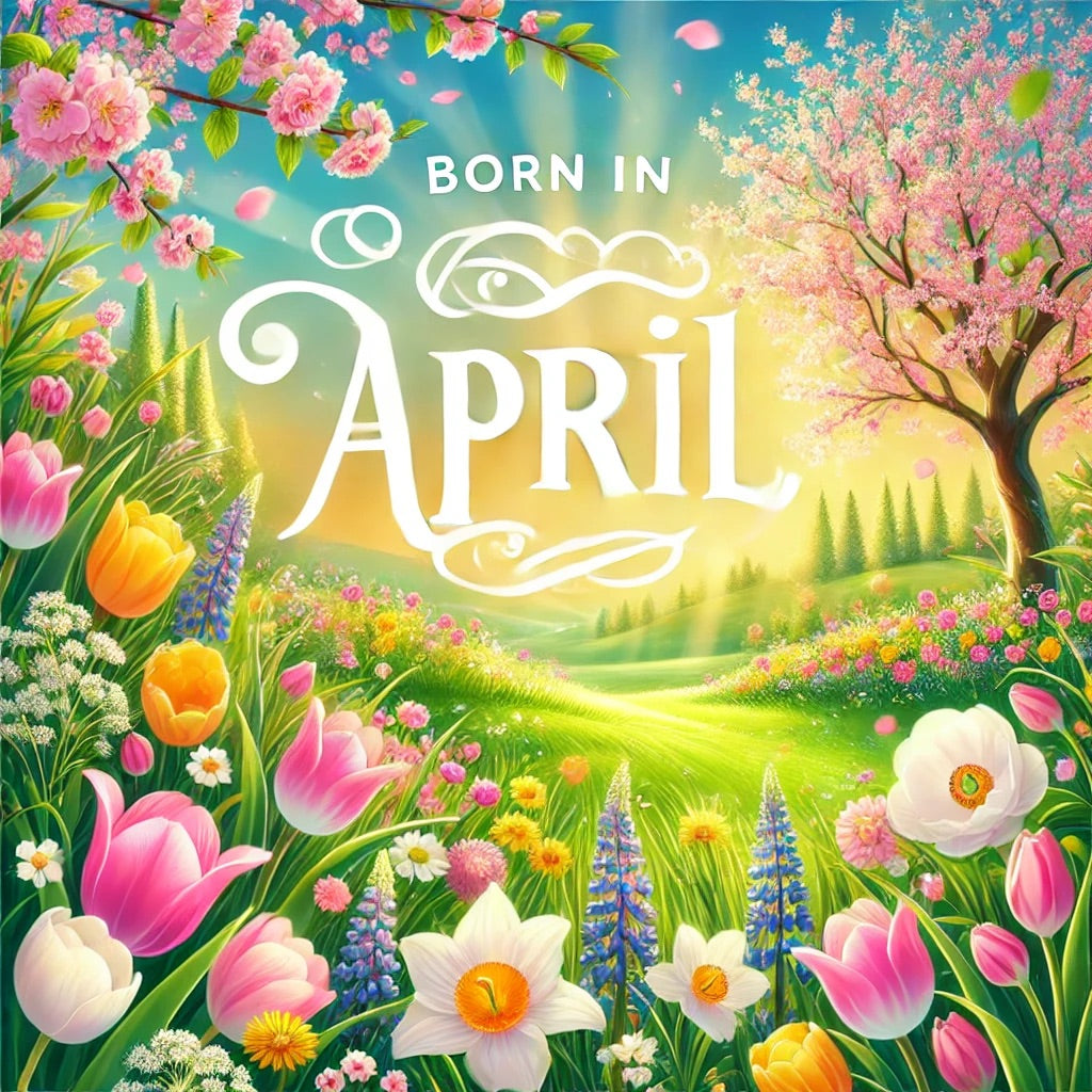 Monthly Greetings Born in April