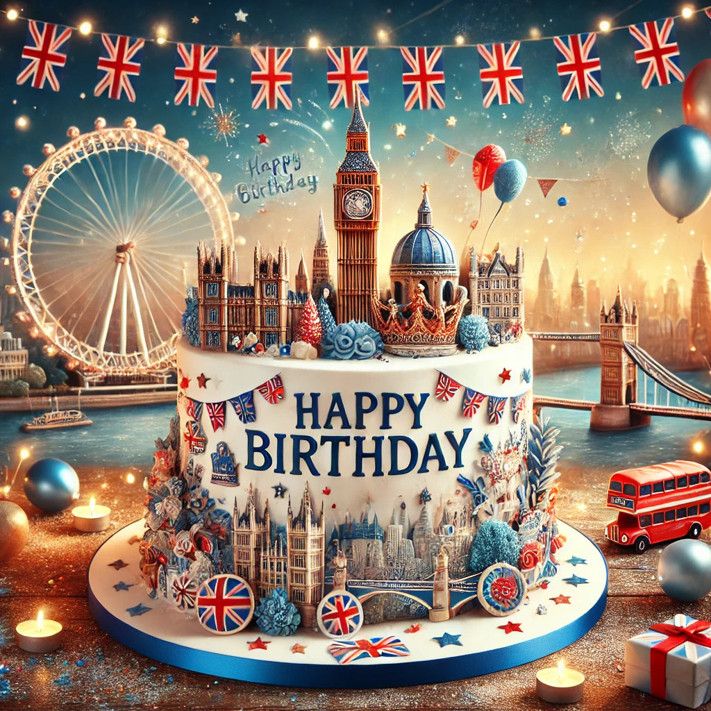 London Happy Birthday Video Greeting – Digital Card for Proud Londoners via WhatsApp & Messenger
