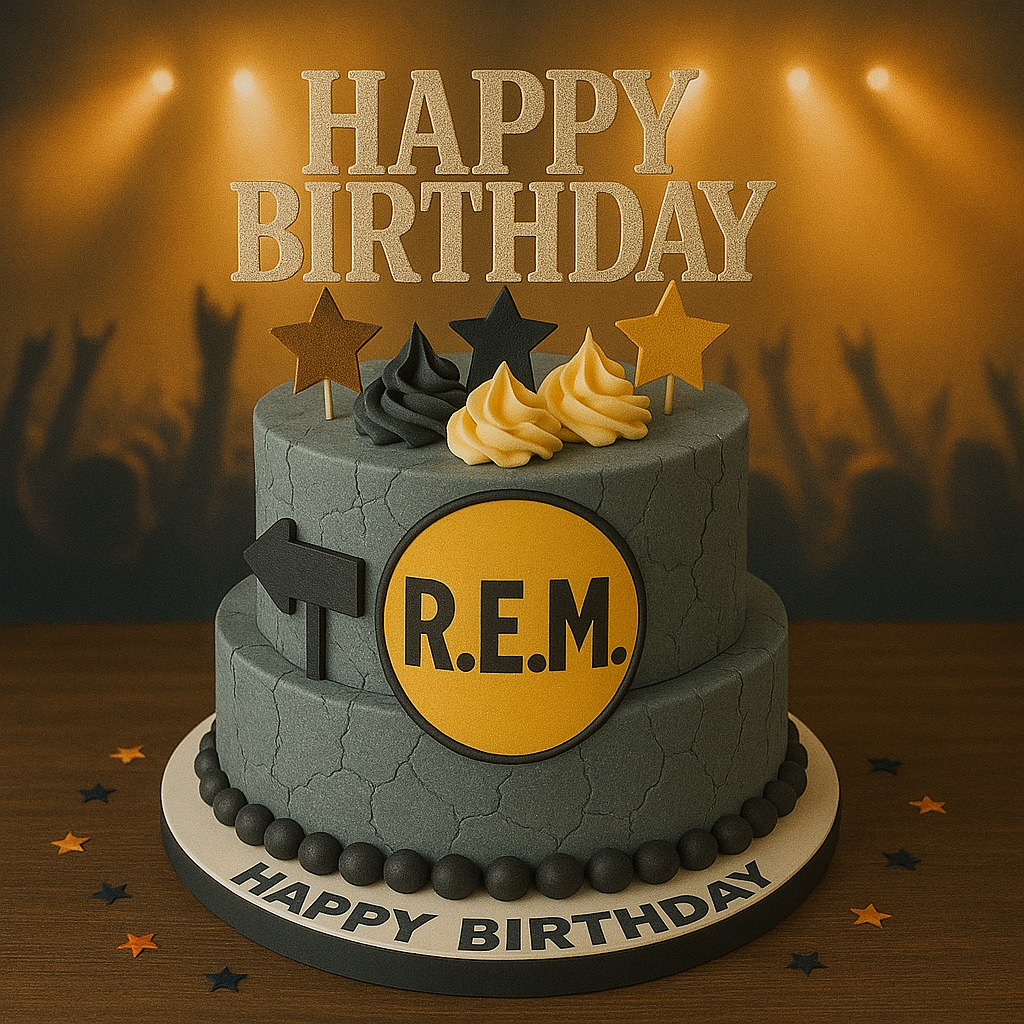 Happy Birthday R.E.M. Fan – Alternative Rock Video Message Ideal for WhatsApp