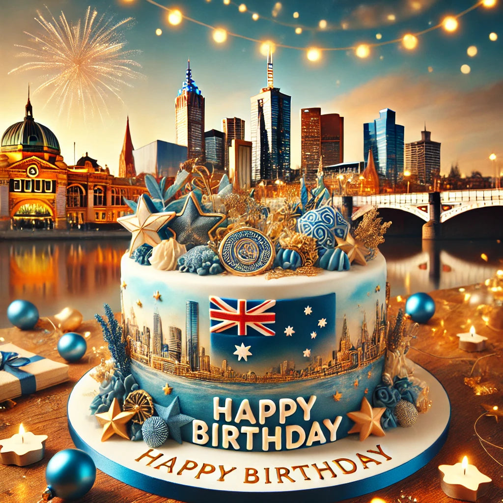 Melbourne Happy Birthday Video Greeting – Digital Card for Proud Victorians via WhatsApp & Messenger