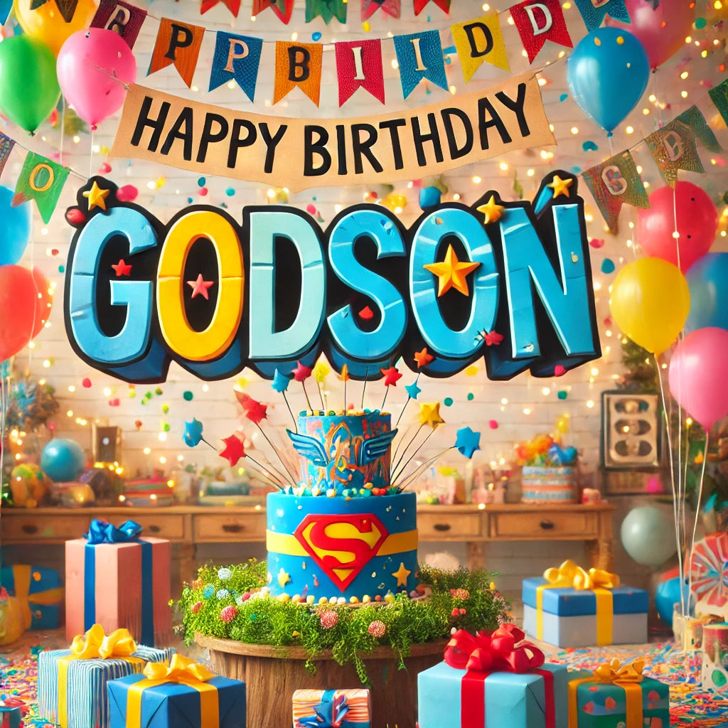 Happy Birthday to My Wonderful Godson – Celebrate With a Special Message
