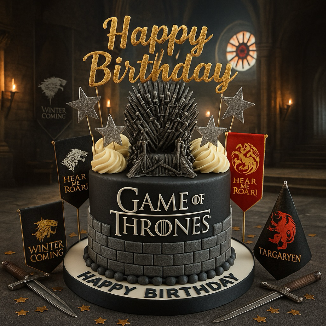 1 Happy Birthday Game of Thrones Fan – Epic Digital Video Card to Send Instantly