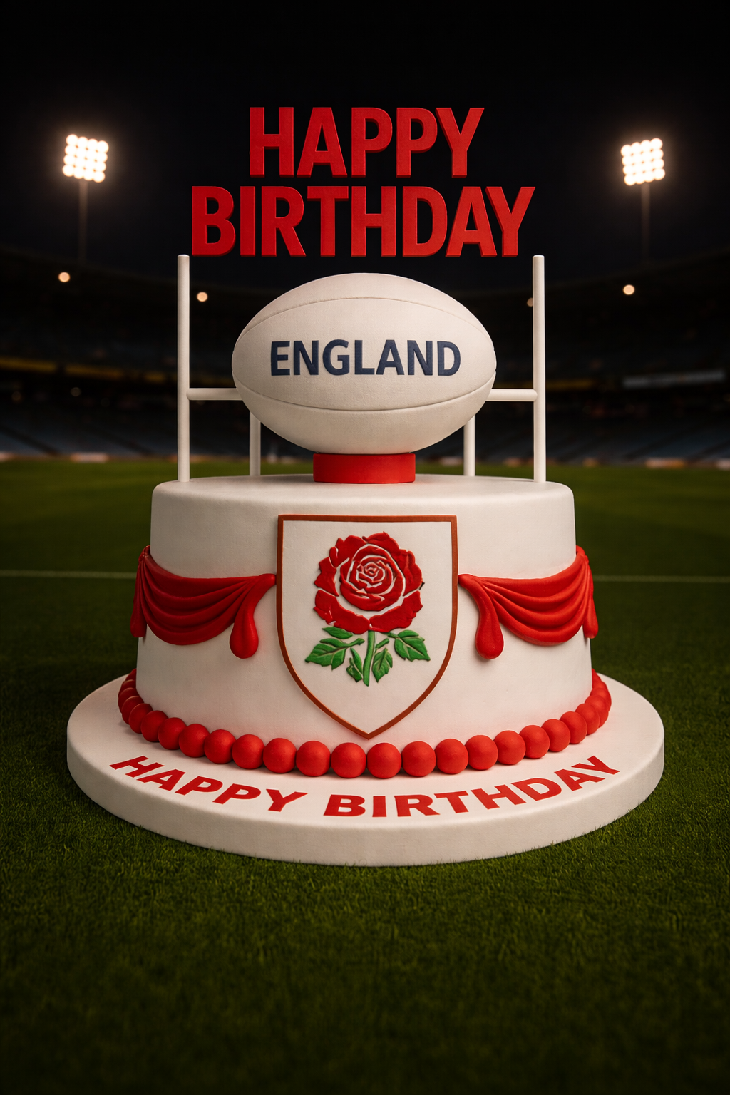 Rugby Teams Happy Birthday Message