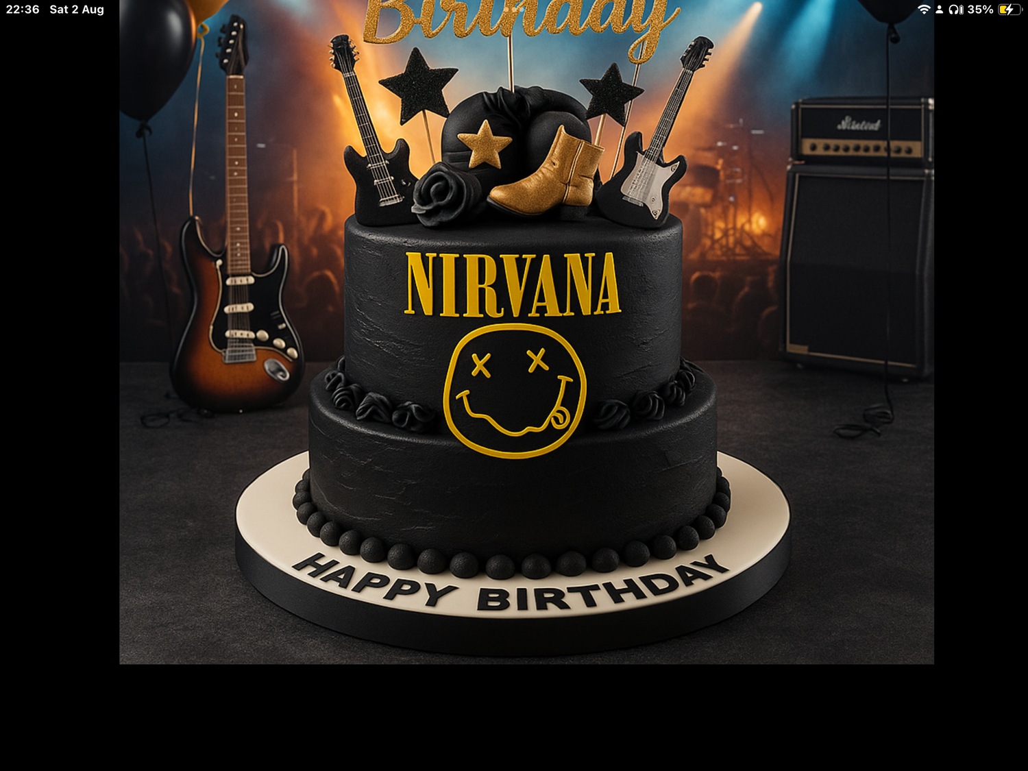 Music themed Birthday Greetings