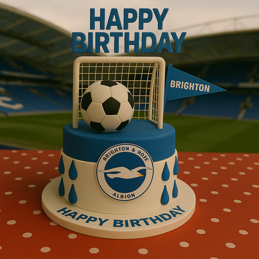 Soccer Happy Birthday Brighton Supporter