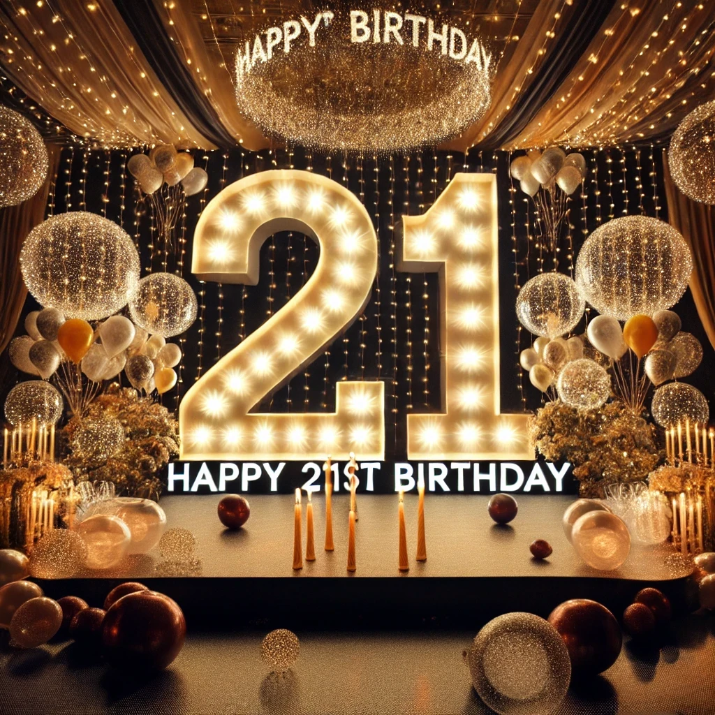 21st Birthday Wishes and Video Greetings