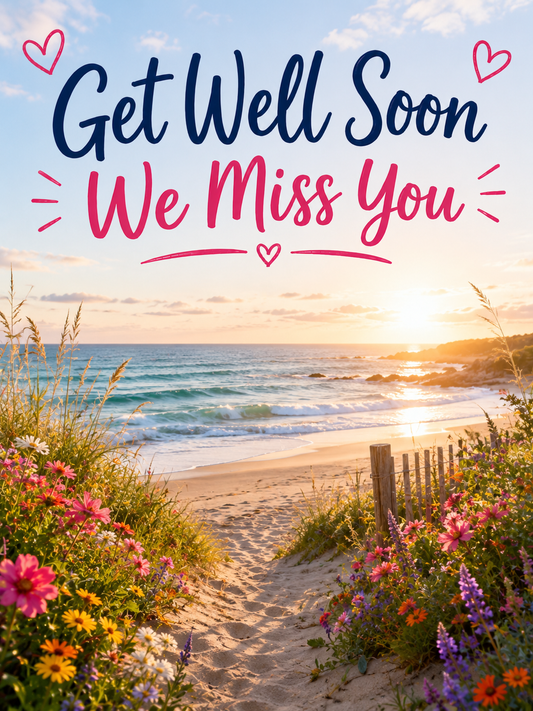 Get Well We Miss Your Smile – Heartfelt Recovery Video Message for WhatsApp