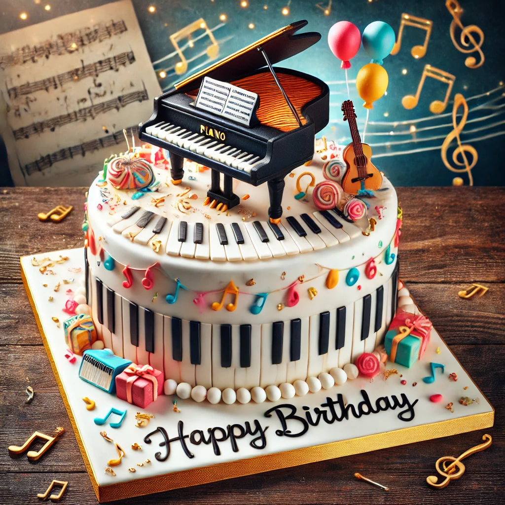 Happy Birthday Piano Fan Video Celebration