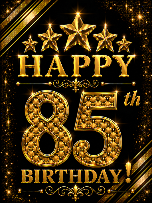 Happy 85th Birthday – Birthday Video Message for WhatsApp