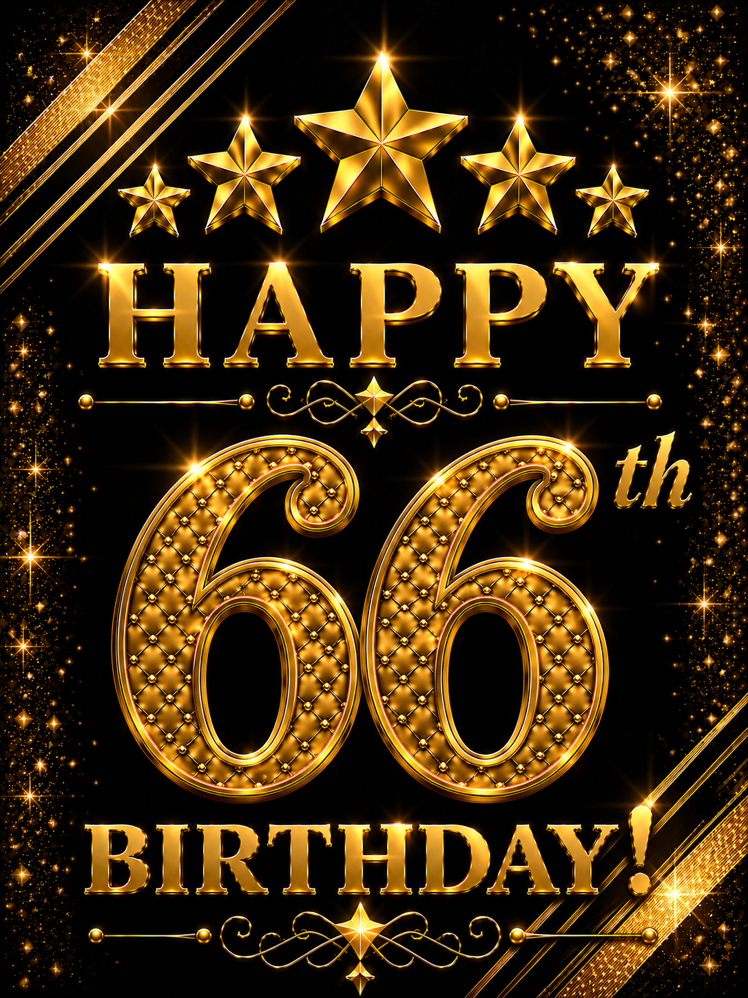 Happy 66th Birthday – Birthday Video Message for WhatsApp