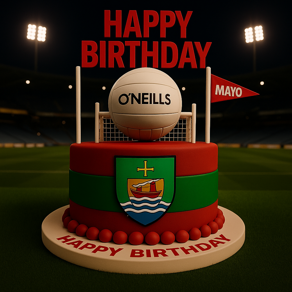 Happy Birthday – Mayo Gaelic Football Supporter Video Message