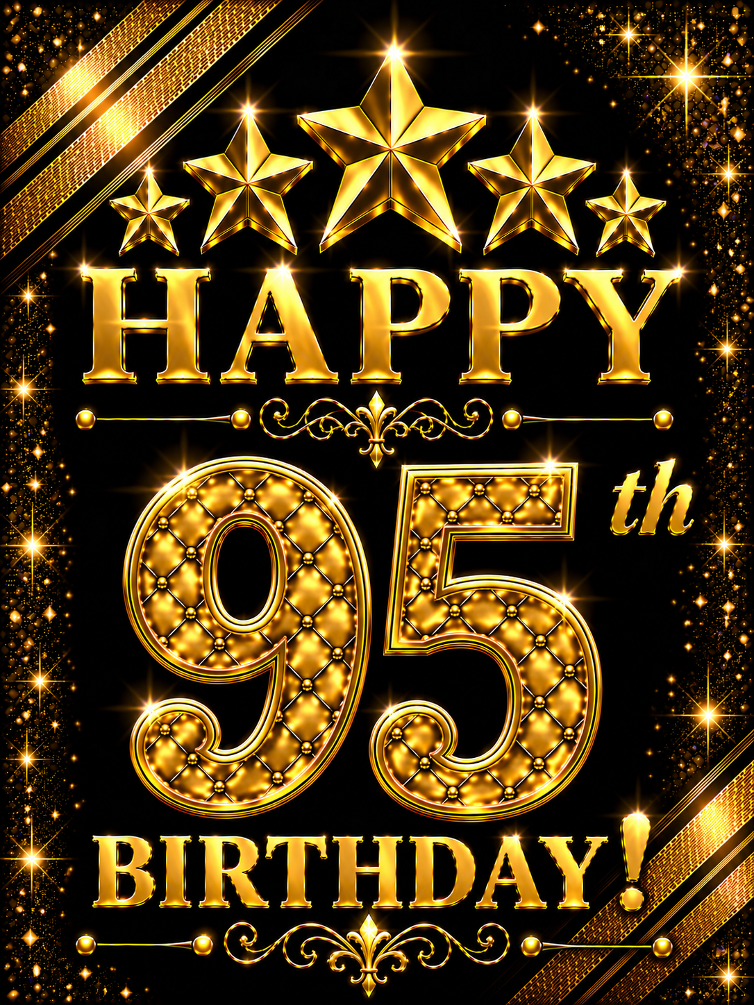 Happy 95th Birthday – Birthday Video Message for WhatsApp
