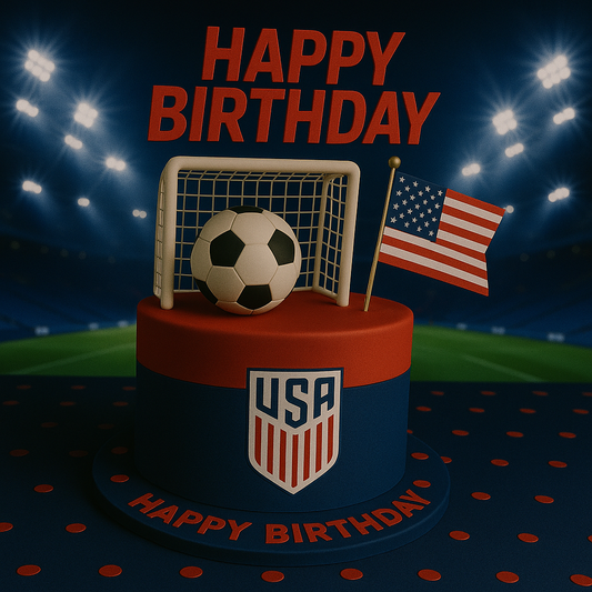Happy Birthday to an Amazing USA Football Fan – Send Instantly Online