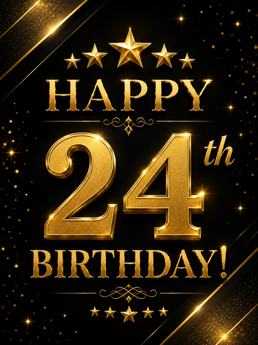 Happy 24th Birthday – Milestone Birthday Video Message for WhatsApp