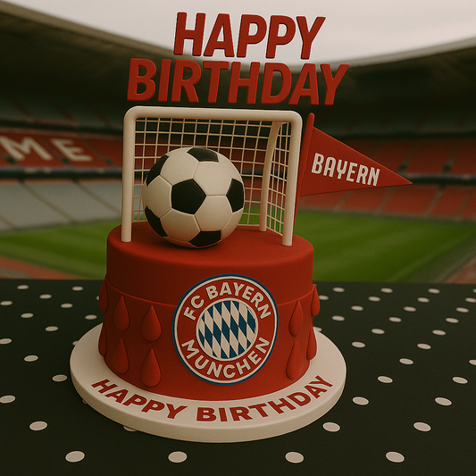 Soccer Happy Birthday Bayern Munich Supporter