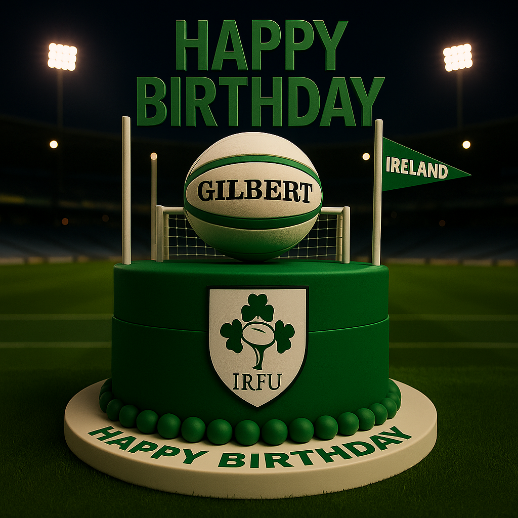 Happy Birthday – Ireland Rugby Supporter Video Message