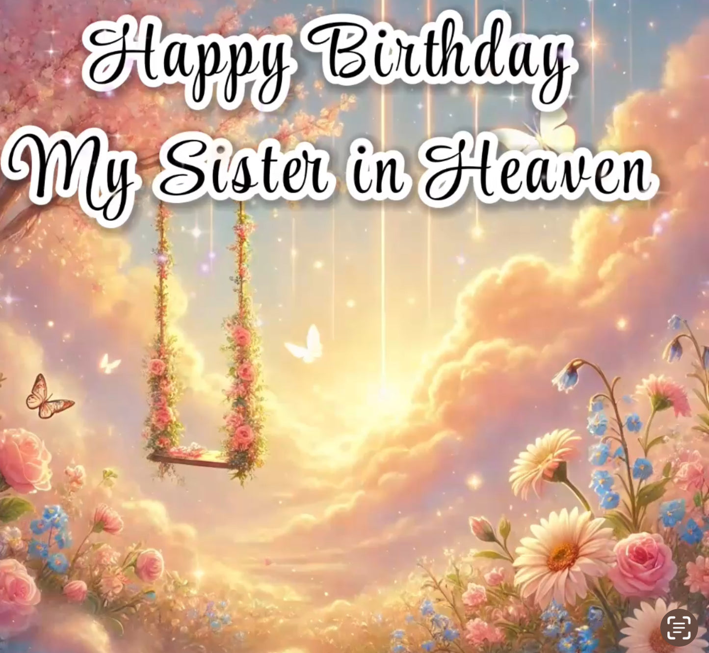 Happy Birthday My Sister in Heaven  A Loving Tribute