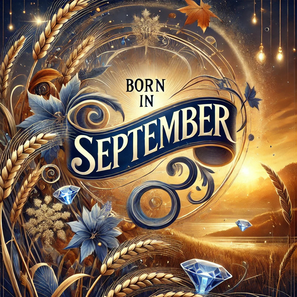 Born in September Video Message Card