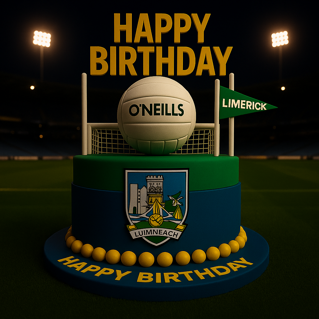 Happy Birthday – Limerick Gaelic Football Supporter Video Message (Instant Download)