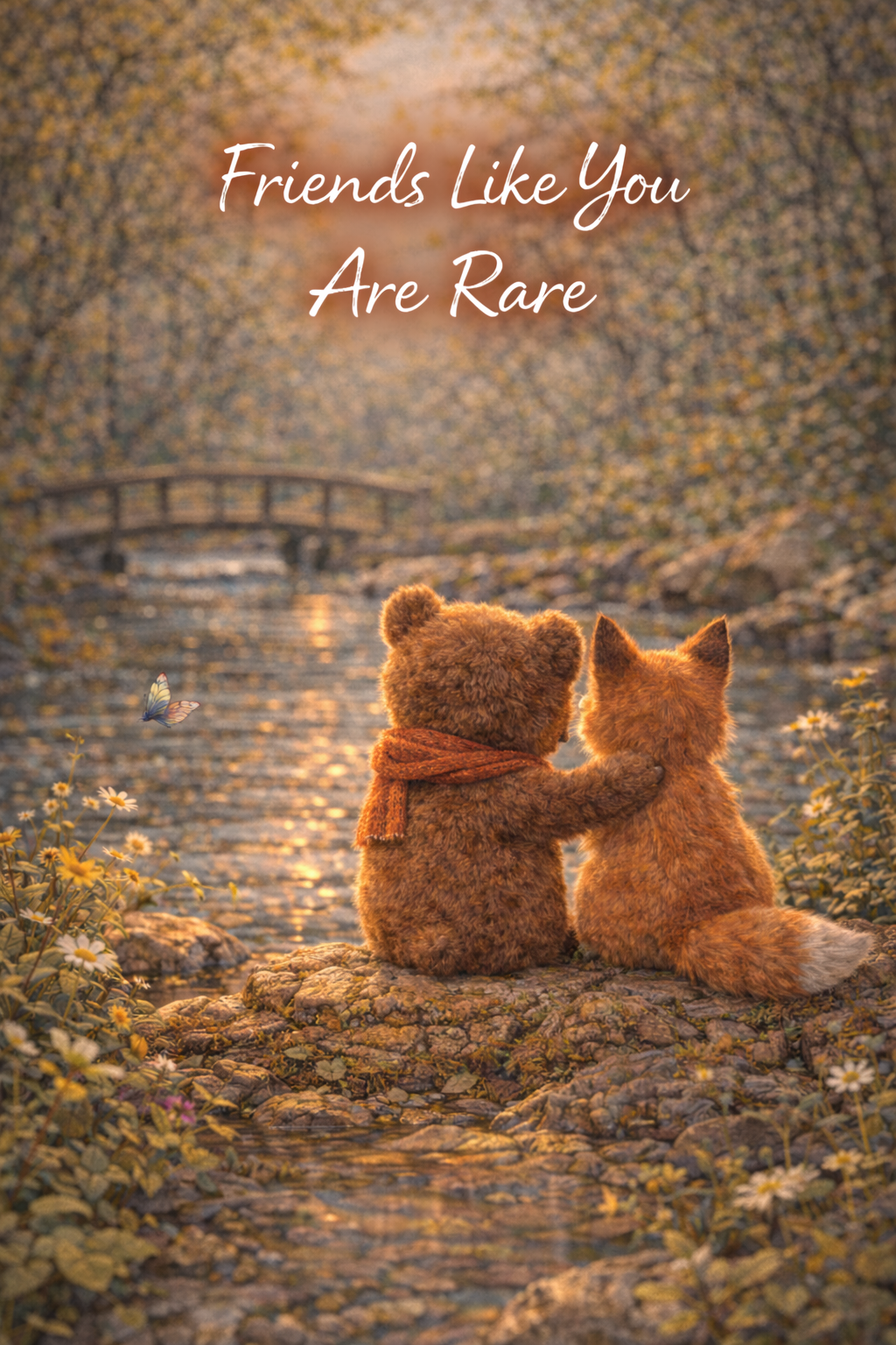 Friends Like You Are Rare – Heartfelt Friendship Video Message for WhatsApp