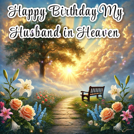 Happy Birthday My Husband in Heaven A Heartfelt Tribute of Love