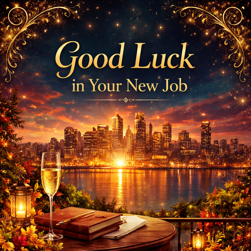Good Luck in Your New Job – Encouragement Video Message to Share on WhatsApp
