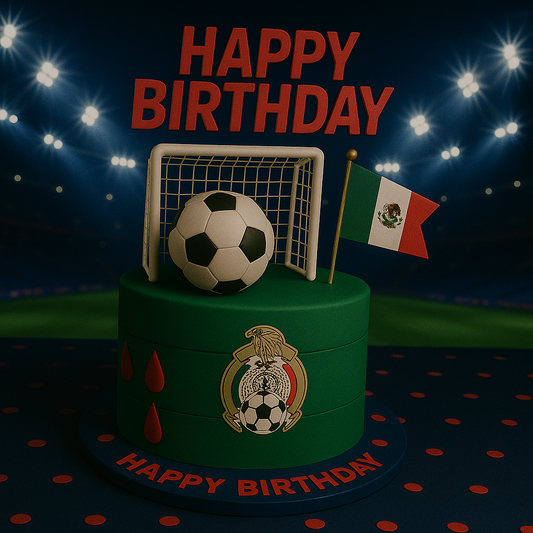 Happy Birthday to an Amazing Mexico Football Fan – Send via WhatsApp