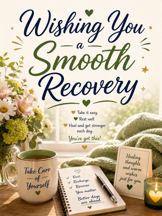 Wishing You a Smooth Recovery – Thoughtful Get Well Video Message for WhatsApp