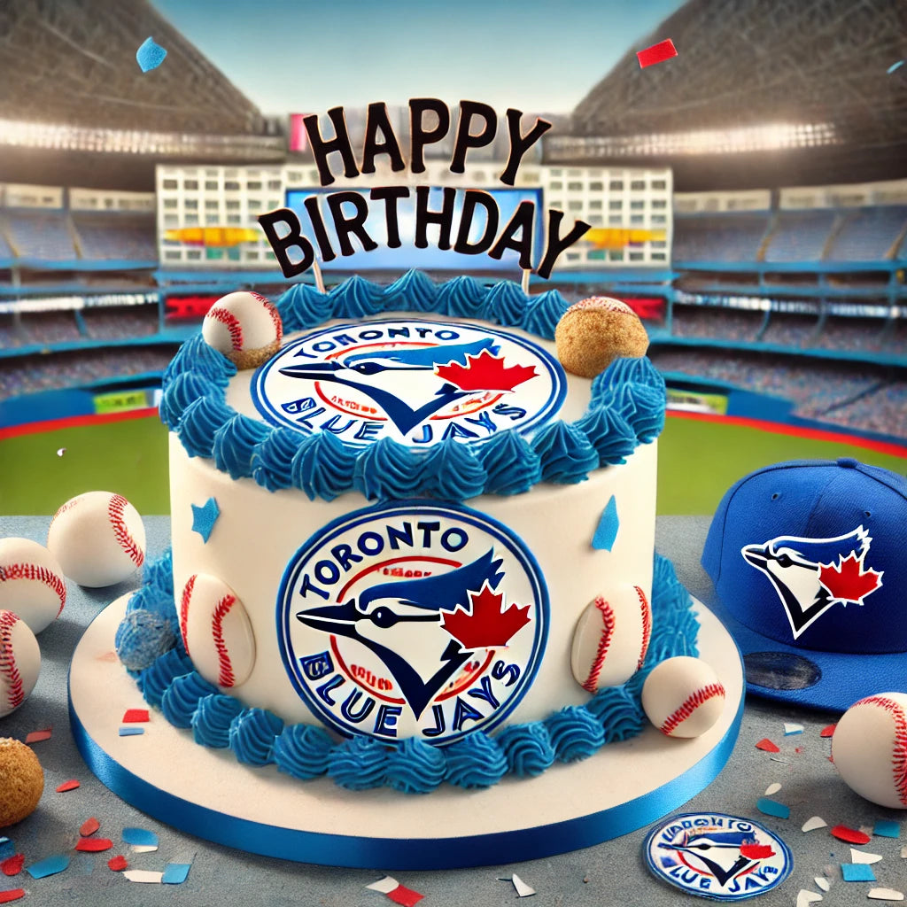 Baseball Happy Birthday Toronto Blue Jays Supporter