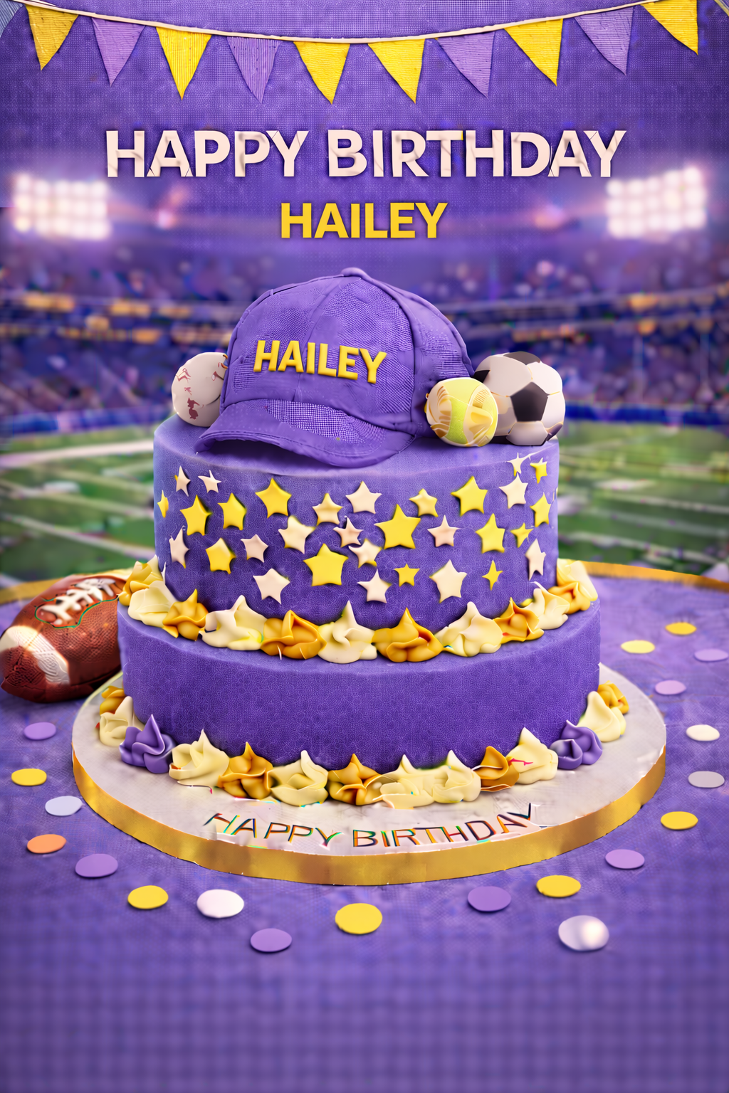 Happy Birthday Hailey – Send a Video Message Instantly via WhatsApp