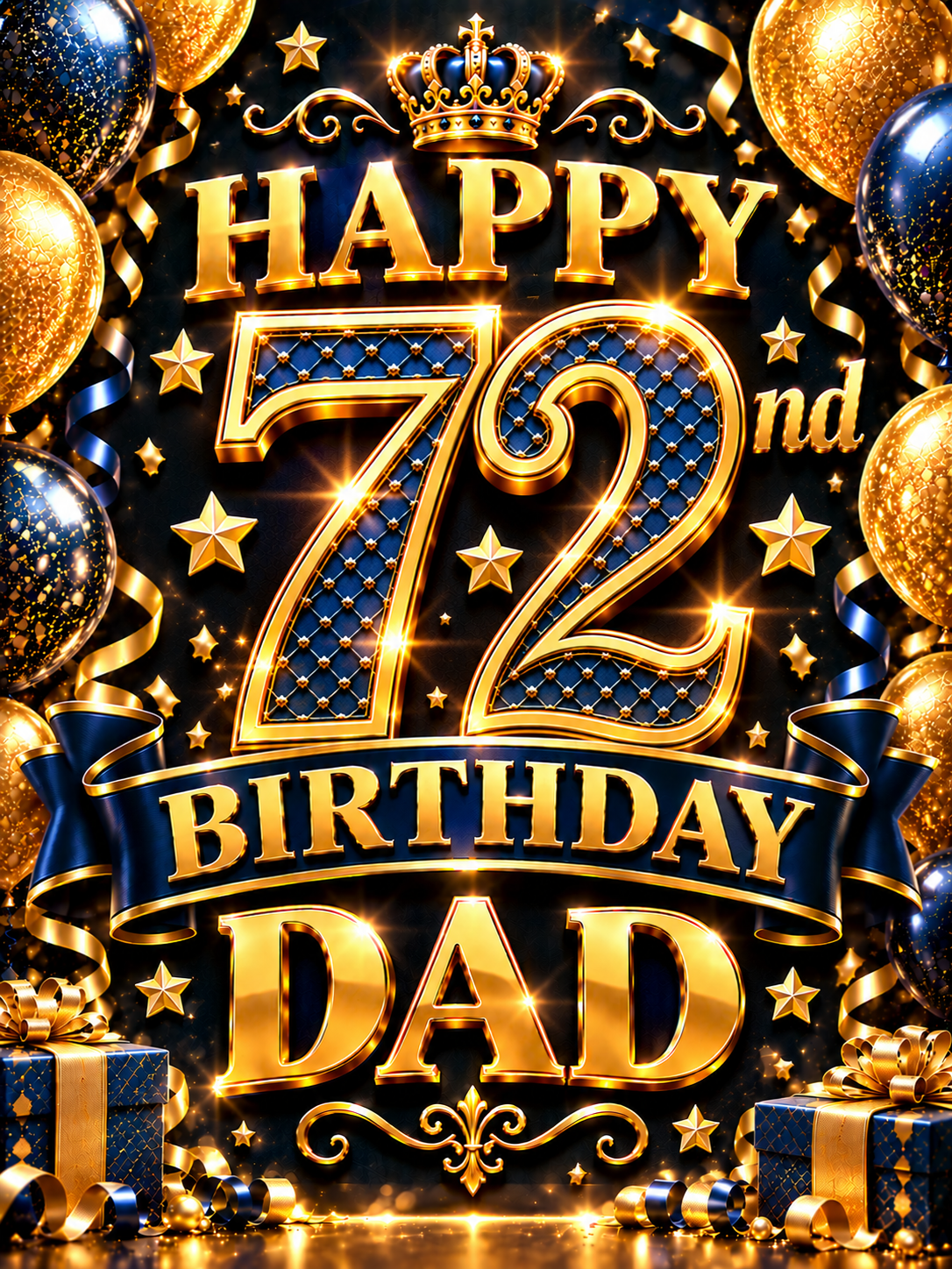 Happy 72nd Birthday Dad – Birthday Video Message for Sharing