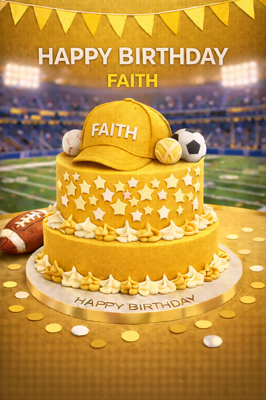 Happy Birthday Faith – Send a Video Message Instantly via WhatsApp