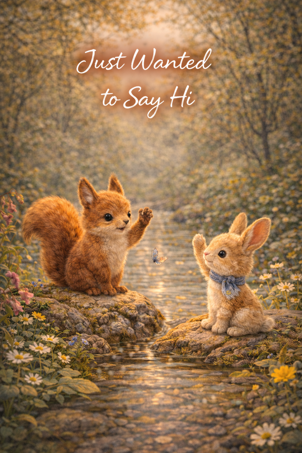 Just Saying Hello – Friendly Video Message to Share on WhatsApp