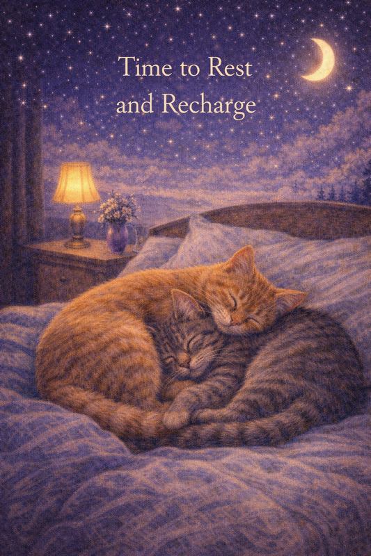 Time to Rest and Recharge – Calm Night Video Message to Share on WhatsApp