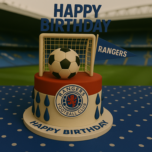 Soccer Happy Birthday Glasgow Rangers Supporter