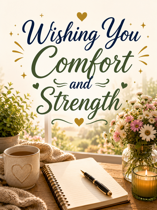 Wishing You Comfort and Strength – Caring Support Video Message for WhatsApp