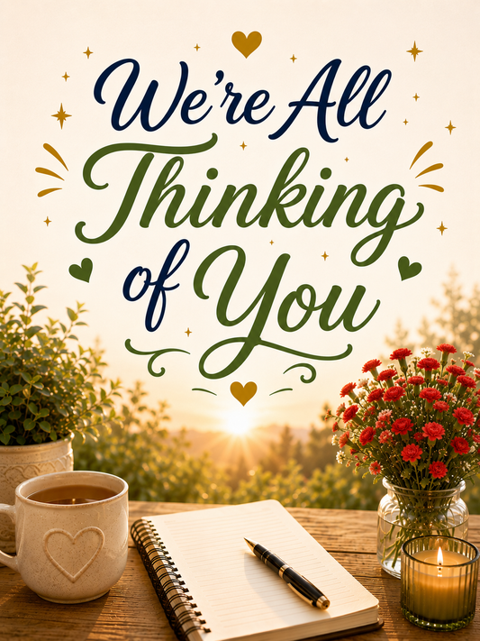 We’re All Thinking of  You – Caring Support Video Message for WhatsApp
