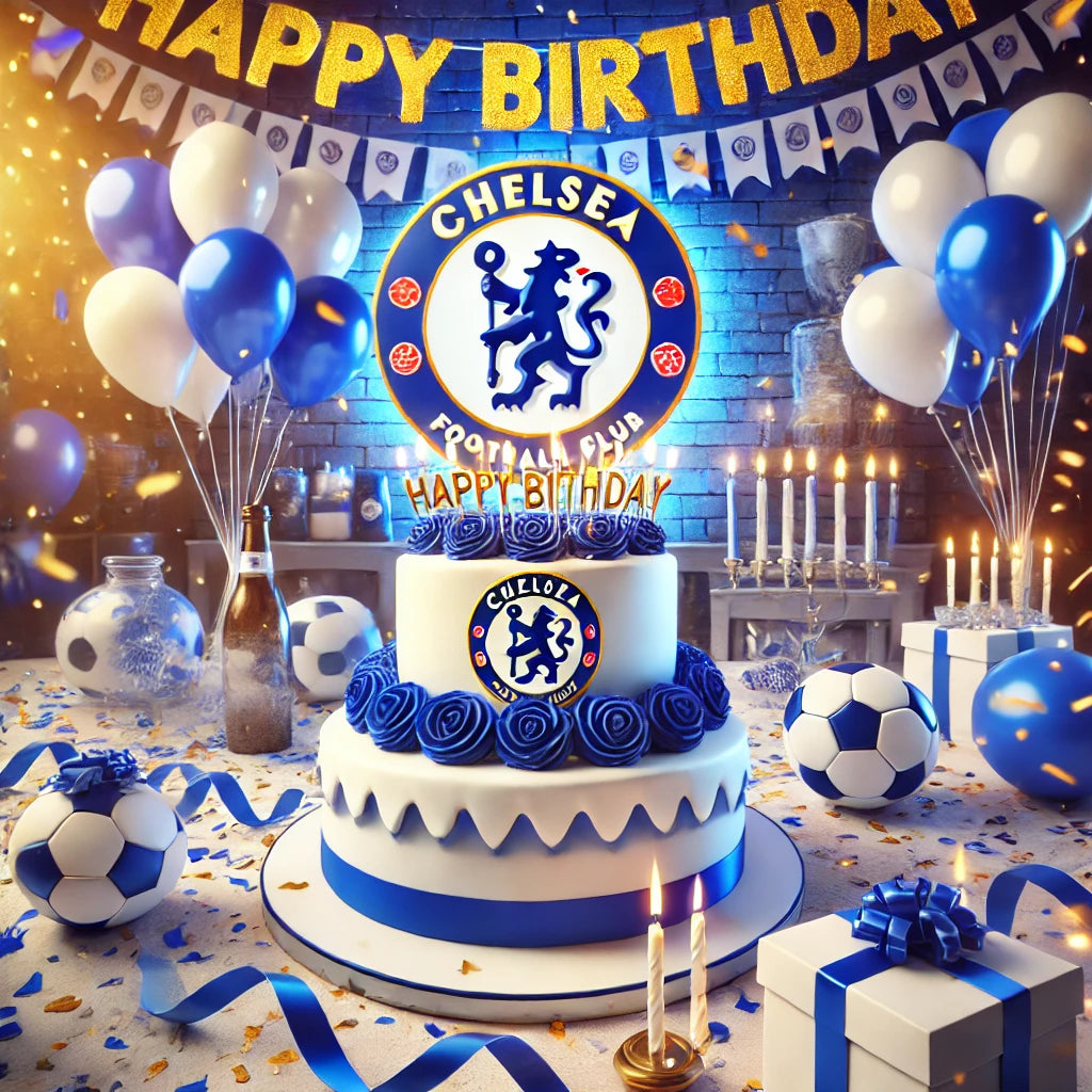 Football Happy Birthday Chelsea FC Fan Card