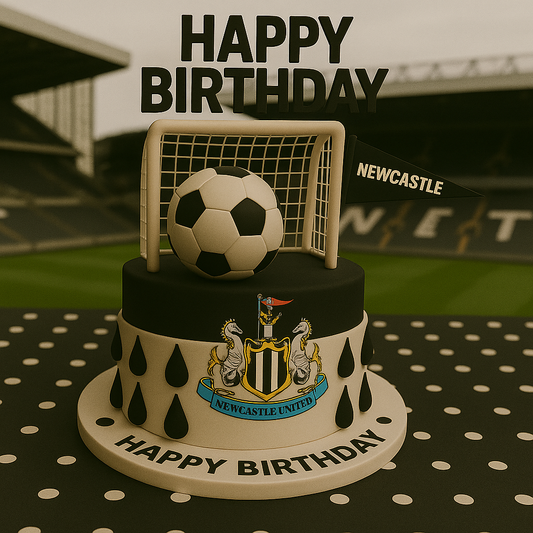 Soccer Happy Birthday Newcastle United Supporter