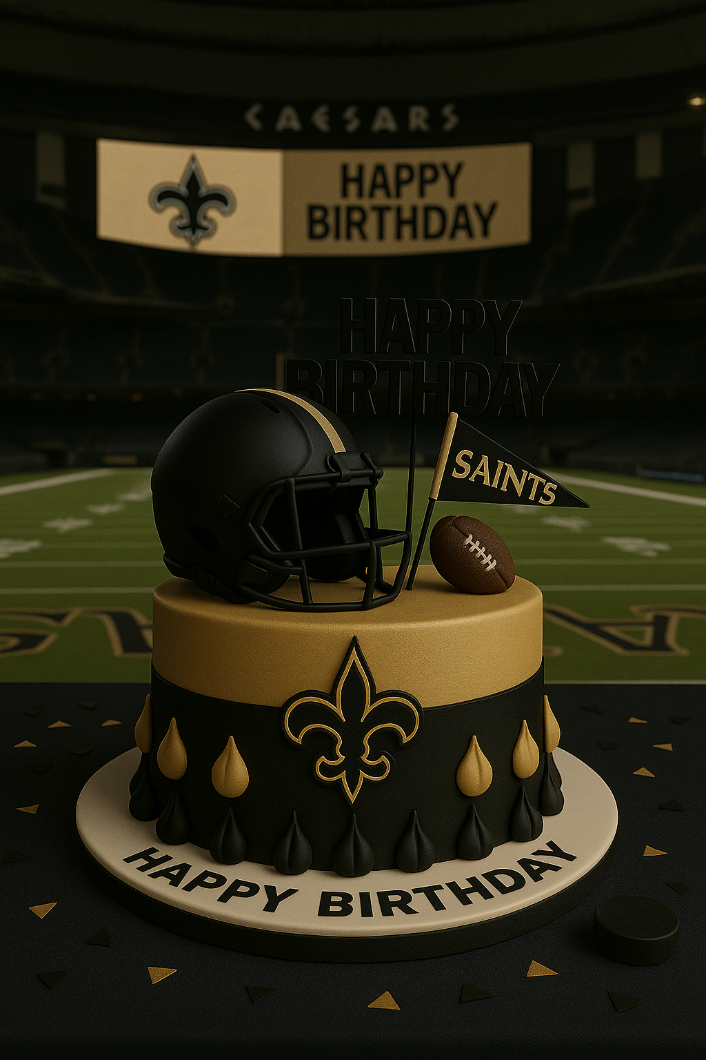 New Orleans Saints Happy Birthday Video Message