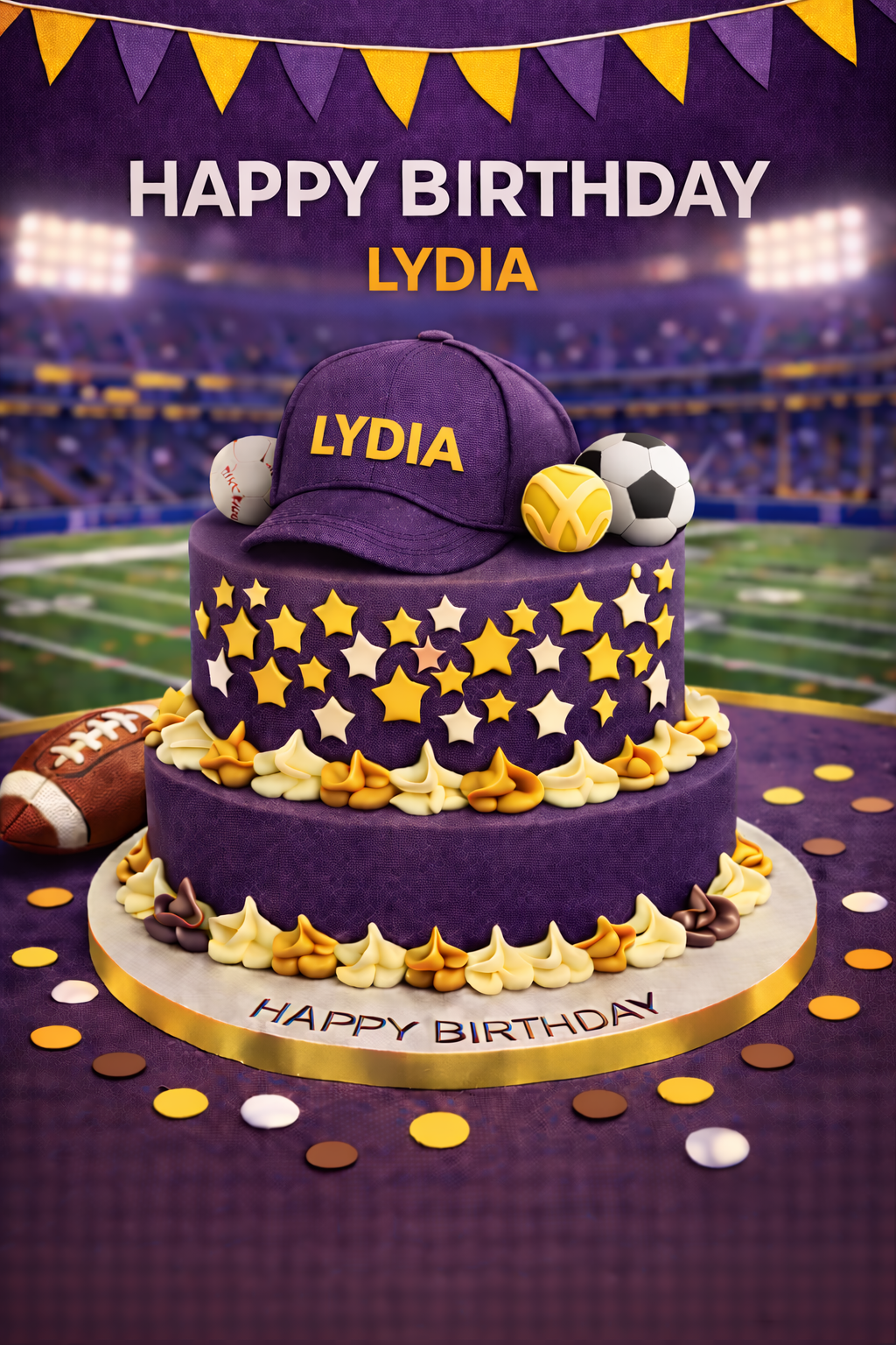 Happy Birthday Lydia – Send a Video Message Instantly via WhatsApp