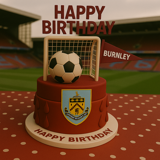 Soccer Happy Birthday Burnley Supporter