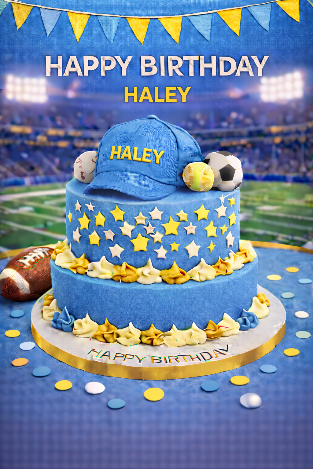 Happy Birthday Haley – Send a Video Message Instantly via WhatsApp
