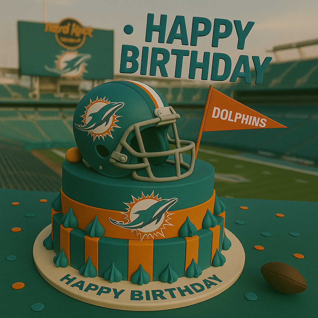 Miami Dolphins Birthday Video Delivered to Your Email in Seconds