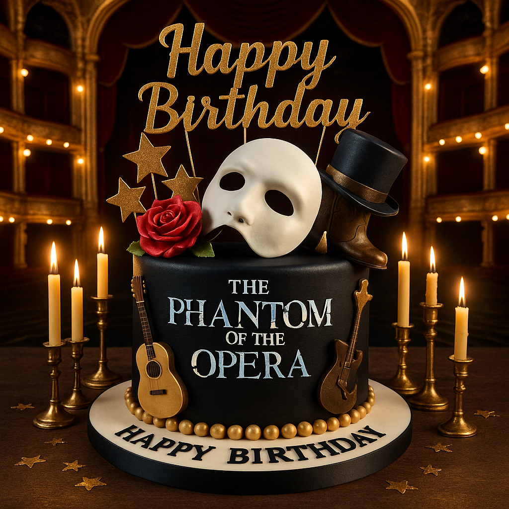 Happy Birthday Phantom of the Opera Fan – Dramatic Video Message to Send Instantly