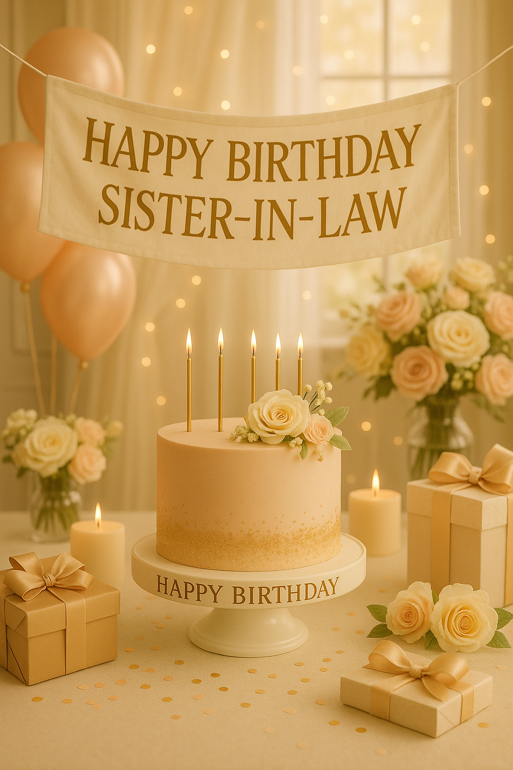 Happy Birthday to My Wonderful Sister-in-Law – Heartfelt Video Message for WhatsApp & Messenger